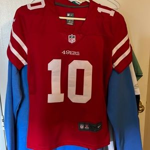 Nike NFL Onfield San Francisco 49ers #10 GAROPPOLO Women Size S